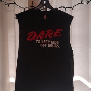 Dare to keep kids off drugs funny t-shirt